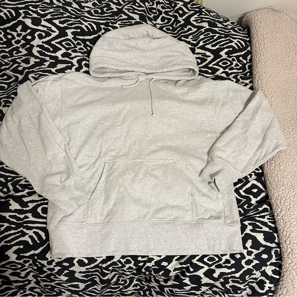 TNA Heather Grey/Oatmeal Boyfriend Hoodie